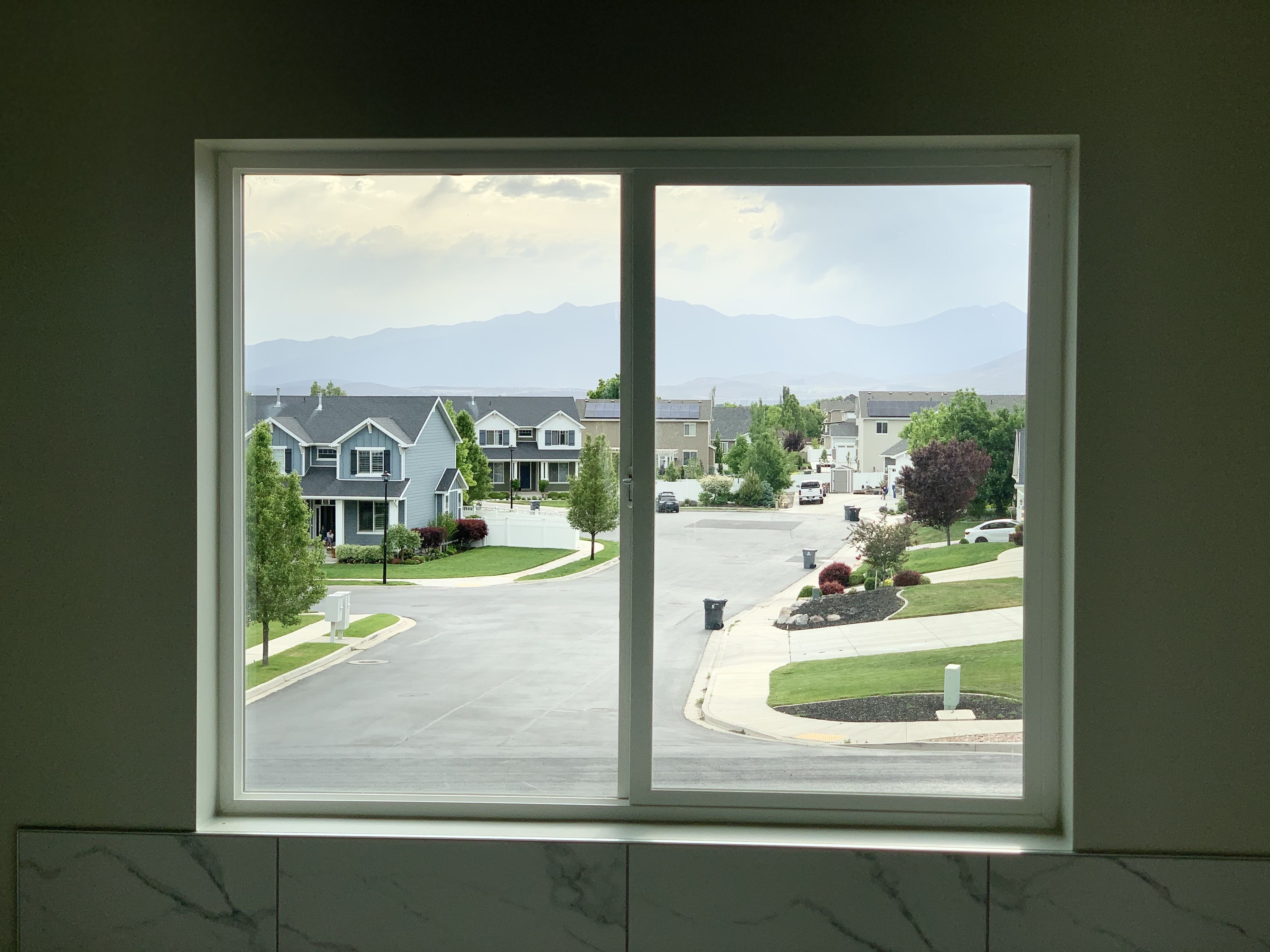 Living room interior window cleaning Utah